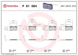 Brembo P 61 064