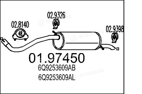 MTS 01.97450