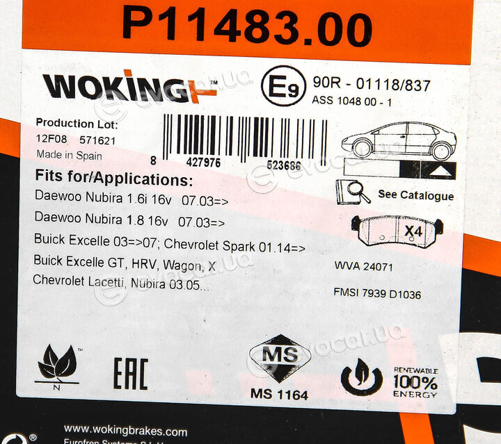 Woking P11483.00