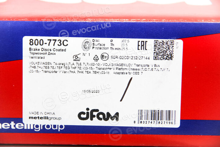 Cifam 800-773C