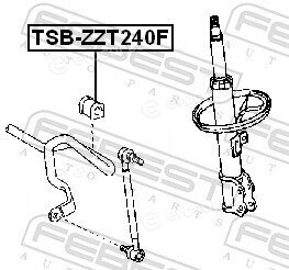 Febest TSB-ZZT240F