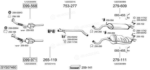 Bosal SYS07460