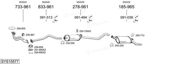 Bosal SYS15577