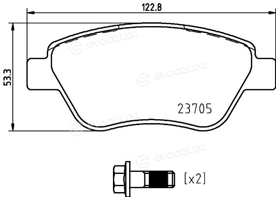 Brembo P 23 169