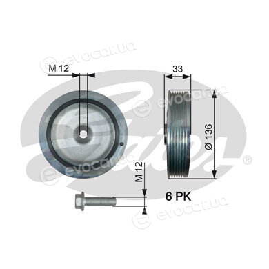 Gates TVD1008A