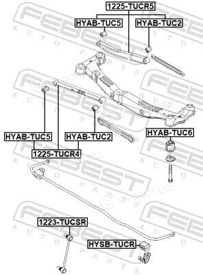 Febest 1225-TUCR4