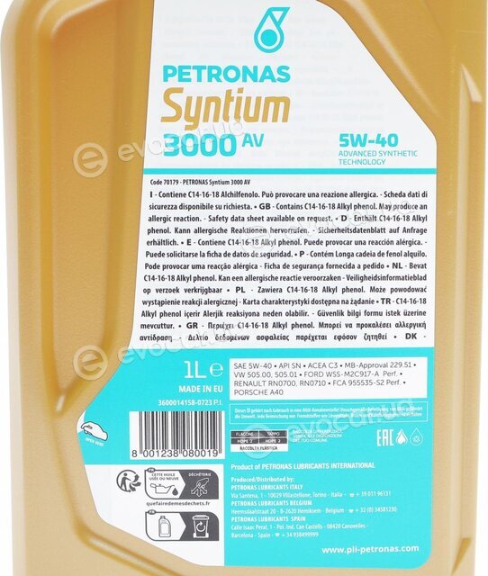 Petronas 70179E18EU