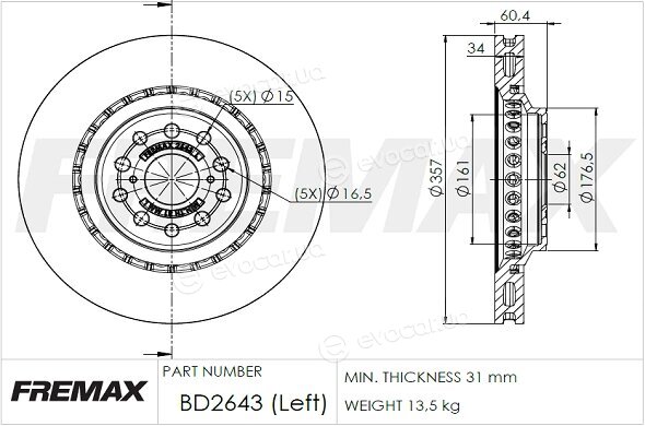 Fremax BD-2643