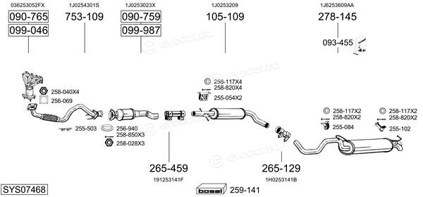 Bosal SYS07468