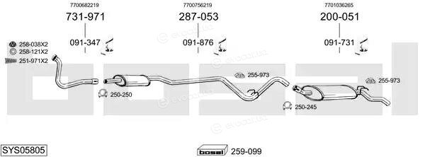 Bosal SYS05805