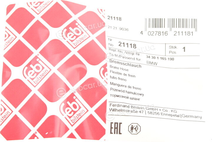 Febi 21118