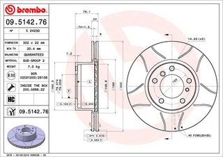 Brembo 09.5142.76