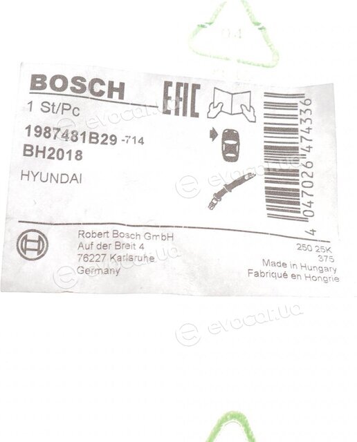 Bosch 1 987 481 B29