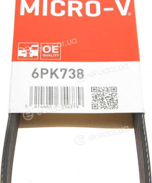 Gates 6PK738