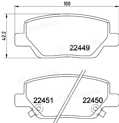 Hella Pagid 8DB 355 025-861