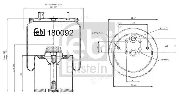 Febi 180092