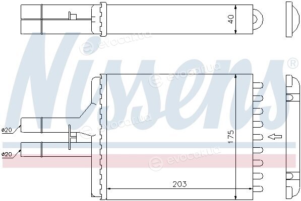 Nissens 72656