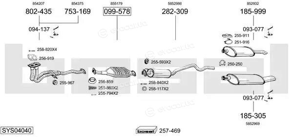 Bosal SYS04040