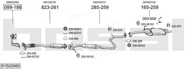 Bosal SYS02950