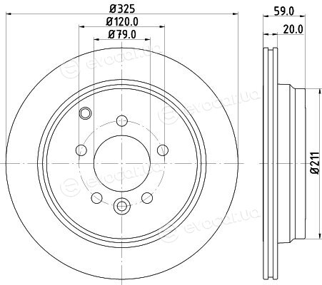 Hella Pagid 8DD 355 118-771