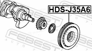 Febest HDS-J35A6