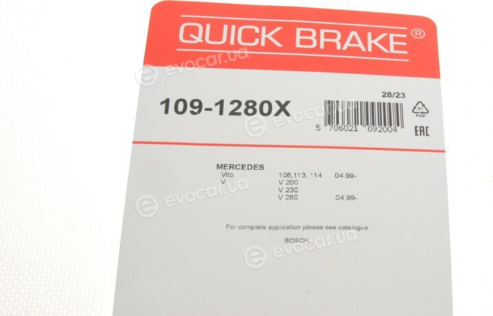 Kawe / Quick Brake 109-1280X