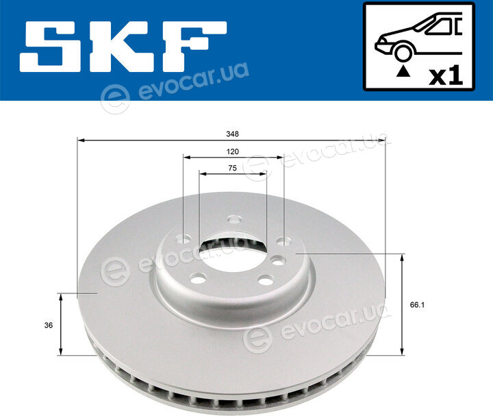 SKF VKBD 80484 V1