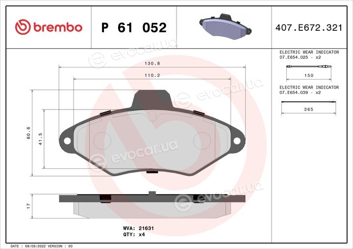 Brembo P 61 052