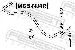 Febest MSB-N84R