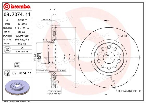 Brembo 09.7074.11