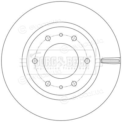 Borg & Beck BBD6256S