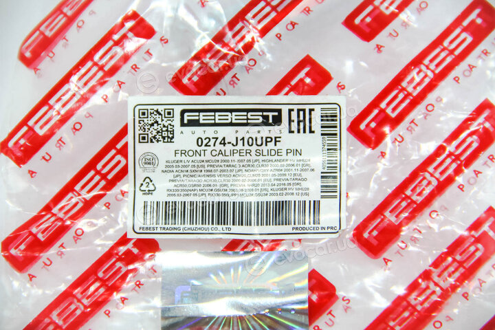 Febest 0274-J10UPF