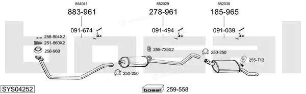 Bosal SYS04252