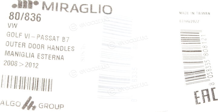 Miraglio 80/836
