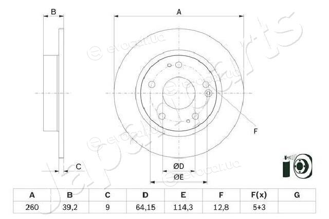 Japanparts DP-428C