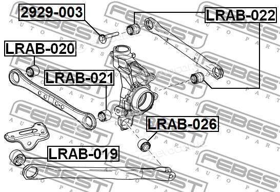 Febest LRAB-021
