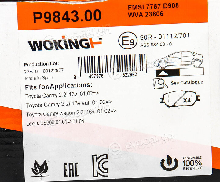 Woking P9843.00