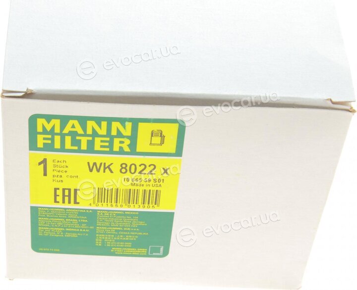 Mann WK 8022 x