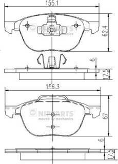 Nipparts J3603063