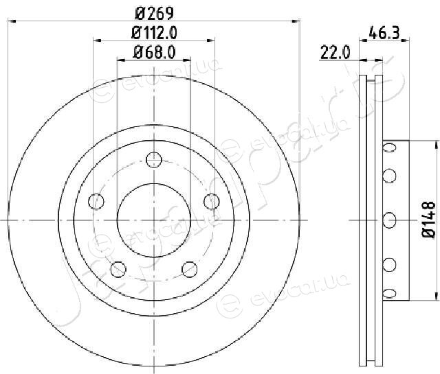 Japanparts DP-0913