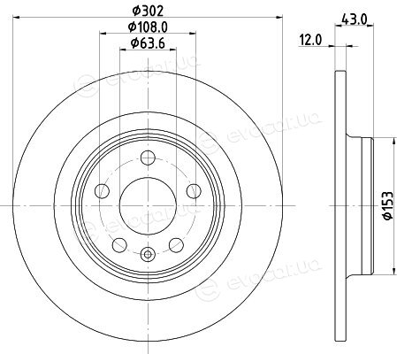 Hella Pagid 8DD 355 126-991