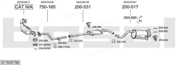 Bosal SYS05798