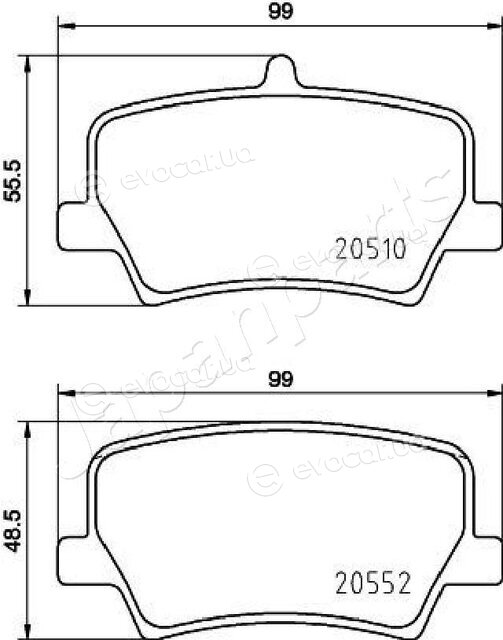 Japanparts PP-0322AF