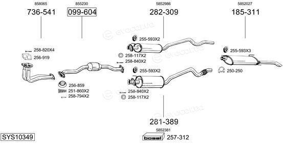 Bosal SYS10349