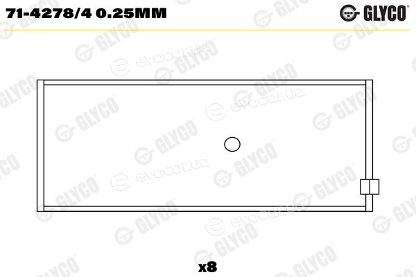 Glyco 71-4278/4 0.25mm