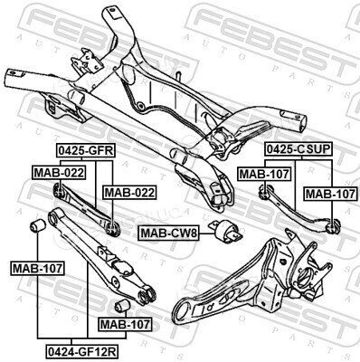 Febest 0424-GF12R