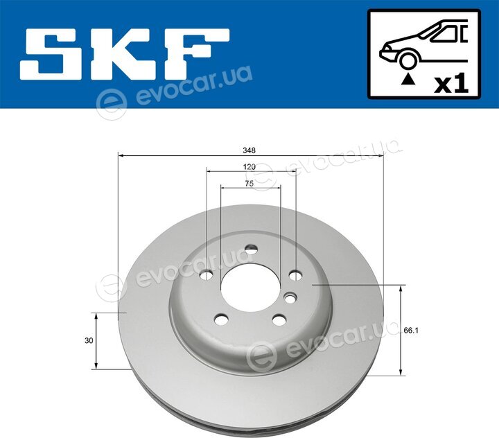 SKF VKBD 80197 V1