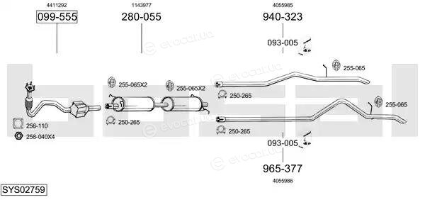 Bosal SYS02759