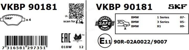 SKF VKBP 90181