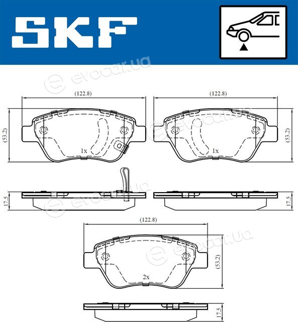 SKF VKBP 80017 A